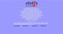 Desktop Screenshot of clickzs.com