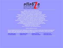 Tablet Screenshot of clickzs.com